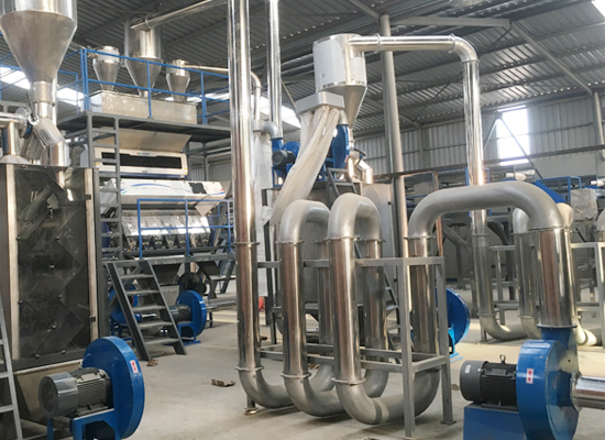 Машина для переработки пластмассовых стиральных изделий формы L U 5000 кг/ч ПЭТ-бутылка