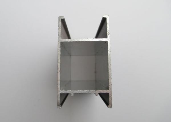 Decorative Anodized Aluminium Sliding Door Profiles , Aluminum Trim Extrusions 6063 T5