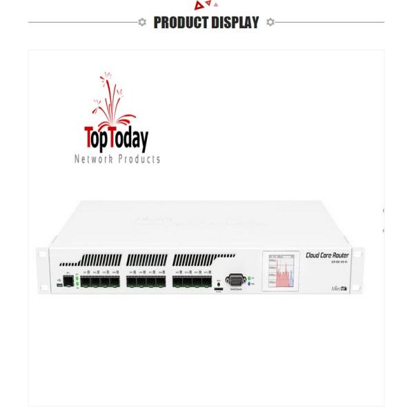 Mikrotik 12 SFP Ports CCR1016-12S-1S  Fiber Optic Switch
