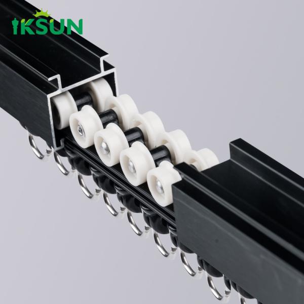 Manufacturer Aluminium Classic Design  Curtain Track Ceiling Mounted  Curtain Rail Window Decoration