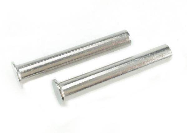 O hardware do aço carbono rebita o ruído semi tubular liso 7340 do rebite da cabeça folheado a níquel