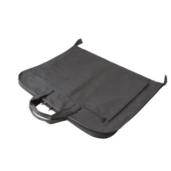 Black Garment Suit Bags For Travel Breathable Dresses Cover Bag Moth Proof Garment Bag