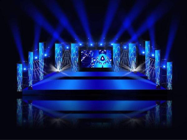576*576mm Rental LED Display Full Color Indoor P6 LED Video Wall Rental