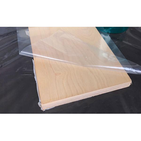 Прозрачная поверхность мебели Клейкая защитная пленка PE для полов из твердой древесины