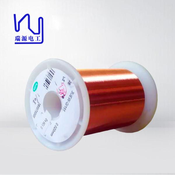 0.02mm 2uew/2uew155 Enroulement d'aimant de fil de cuivre émaillé par polyuréthane