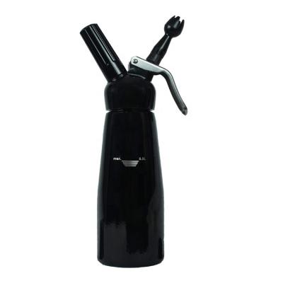 Utensílios de sobremesa de plástico 500ml de chantilly de alumínio Dispensador de chantilly