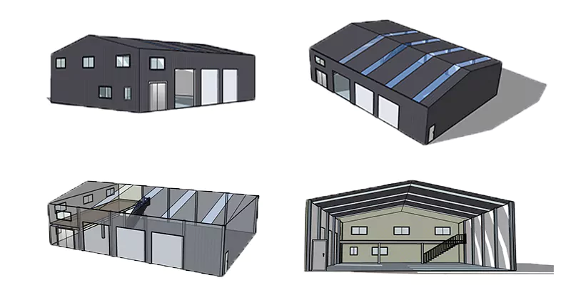 Earthquake-Resistant Prefab Steel Warehouse with Rapid Assembly and Cost-Effective Design