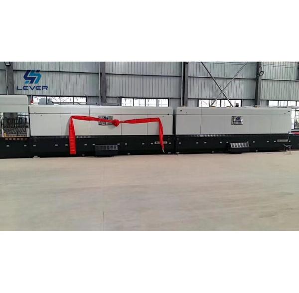 Two Heating Chambers Tempered Glass Making Machine coated glass tempering furnace