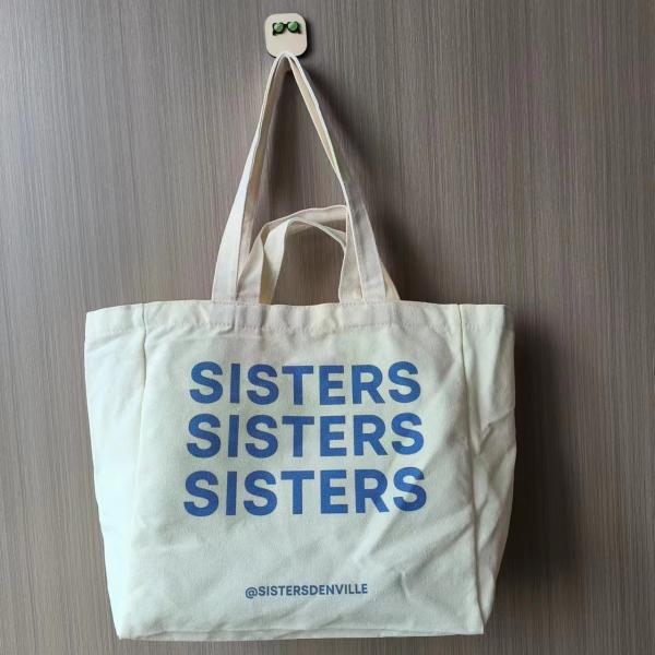 Custom Printed Logo Gifts Durable Cotton Canvas Shopping Tote Bag with Customized Color