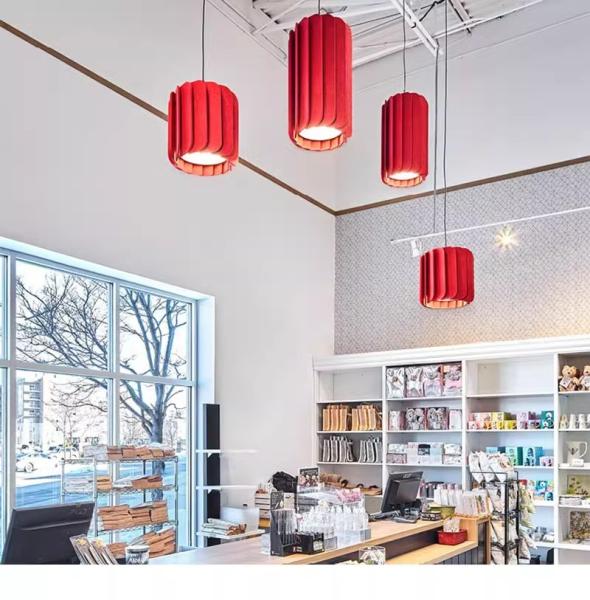 Nordic LED Pendant Lamp 500x300mm Modern Kitchen Lighting