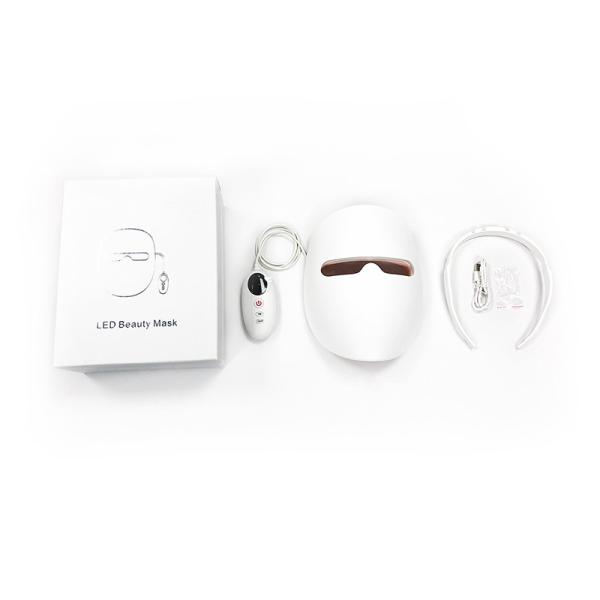 CE FDA Multifunction Photon Facial Beauty Mask For Yellow Dull Shiny Face