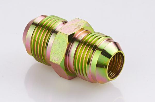 Hydraulic BSP Thread Adapter / British Pipe Thread Fittings Passivation Surface Treatment