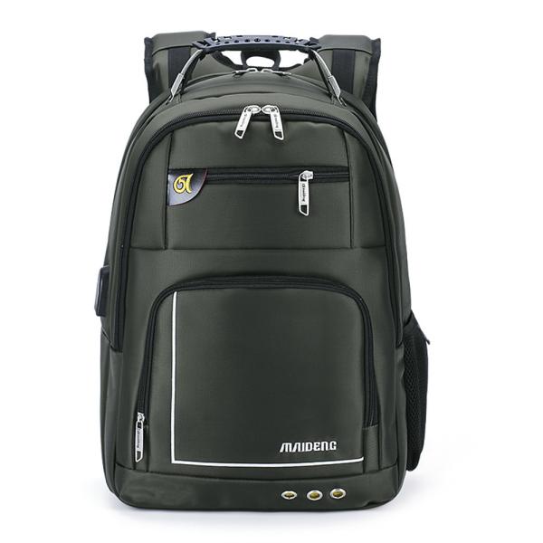 Metal Zippers Waterproof Laptop Backpack , Stylish Laptop Backpacks 48*36*15 Cm
