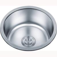 PSON Round Undermount Stainless Steel Kitchen Sink 410*410*200mm