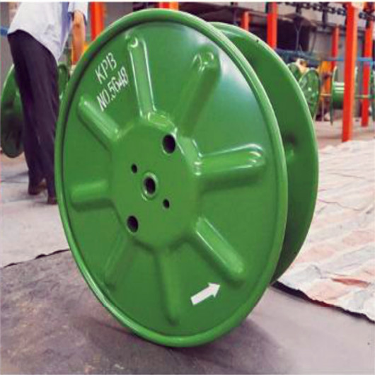 Pressed Steel Bobbin Wire Cable Accessories Dimension Either According To Customer Specification