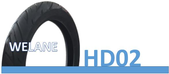 Light Pulling Radial Motorcycle Tires , Round Black Rear Motorcycle Tires