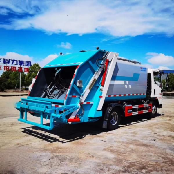 Тележка мусорного ведра тележки 8cbm сбора мусора SINOTRUK HOWO 4X2 очищая