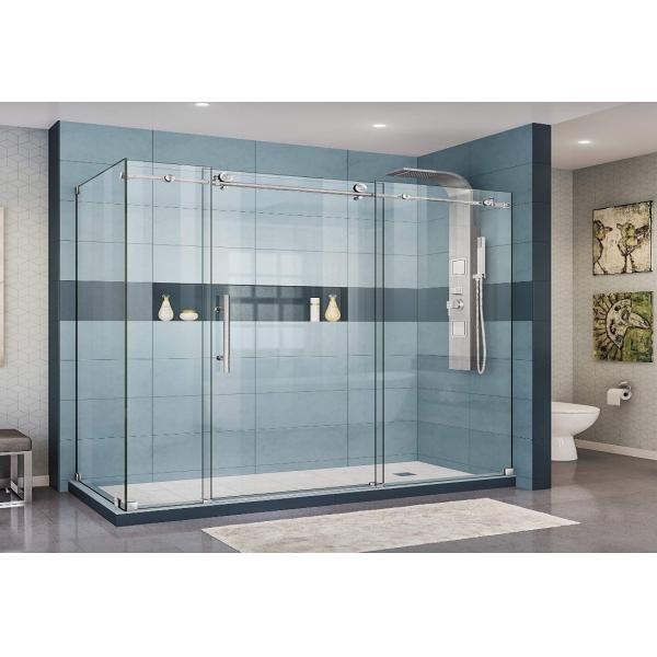 12 мм стеклянный поднос Taky Круглая система ванной оборудование Сдвижная стеклянная дверь Аксессуары Комплект для душевой комнаты