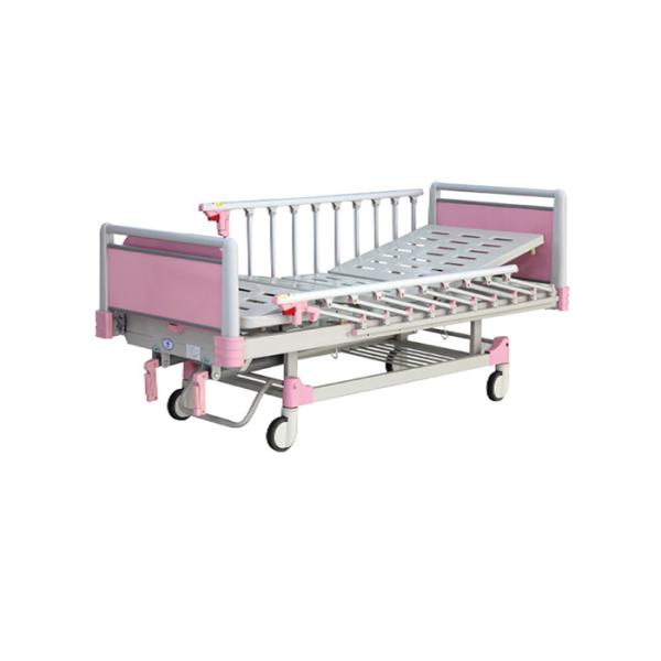 Double Crank Hospital Children Bed / Manual Hospital Bed For Child , ALS-BB009