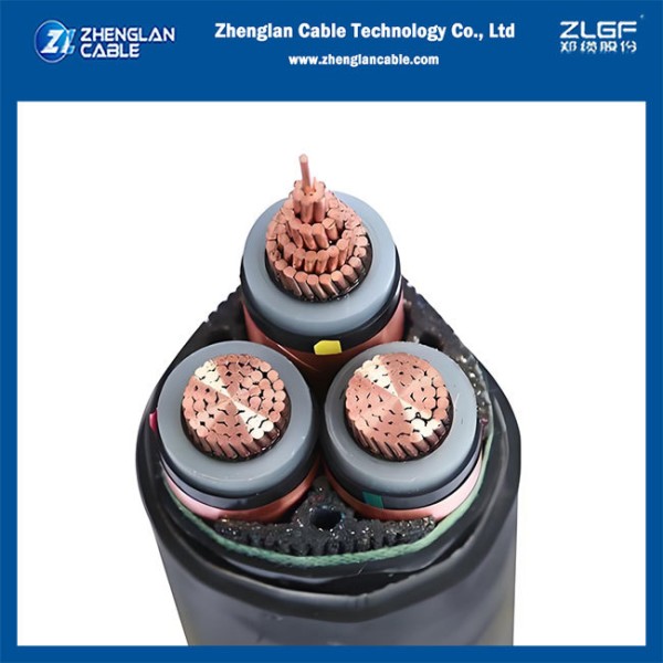 Underground Power Cable 6-35 kV XLPE Insulated SWA Armored - Three Core Medium Voltage Underground Cable IEC 60502-2