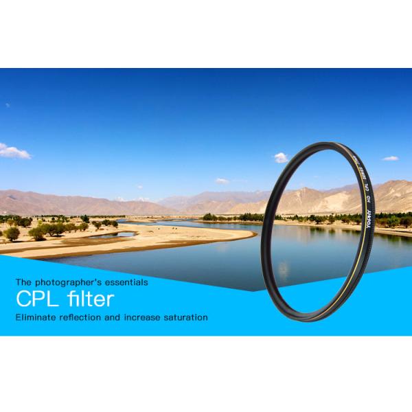 CPL Polarizer Filter For Scenery Photography Camera Filter 67mm Diameter Schott B270 Glass