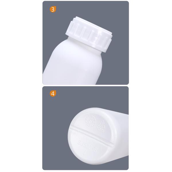 Химические жидкие органические пестициды HDPE пластиковая бутылка для упаковки и экрановой печати