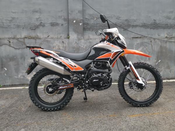 Venda Quente Dirt Bike 250CC 4 tempos fora da estrada Pneus de gás Motocicleta 250CC América do Sul Popular Enduro Motocross 200cc