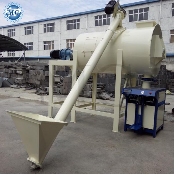 Simple 1-5 T/H Dry Mortar Mixing Machine Sand Cement Powder Mixer for Wall Putty Tile Adhesive Manufacturing Plant