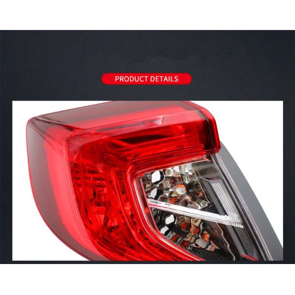33500-TET-H01 33550-TET-H01 Система освещения автомобиля для заднего света Honda Civic 2016-2018