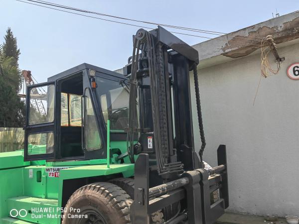 Mitsubishi FD150 15-Tons Forklift Japanese Brand Hand-Power New Condition Low Price Used for Shanghai
