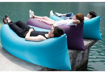 Waterpoof Ripstop Inflatable Sleeping Bag For Lounge Chair Custom