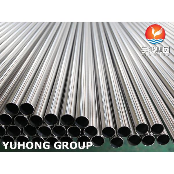 ASME SA249 TP316 Stainless Steel Welded Tubes Bright Annealed Mirror Polished