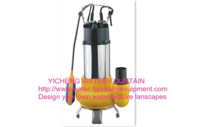 Automatic Household Non-clog Sewage Submersible Fountain Pumps With Floating Ball