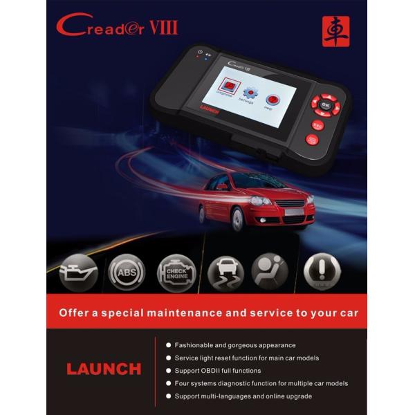 100% Original Launch X431 CReader VIII Code Reader Creader 8 X-431 Creader viii Update Via Official Website