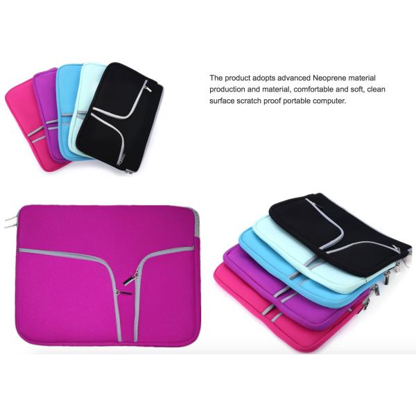 Сумка рукава тетради неопрена рукав ноутбука 13 дюймов с карманом