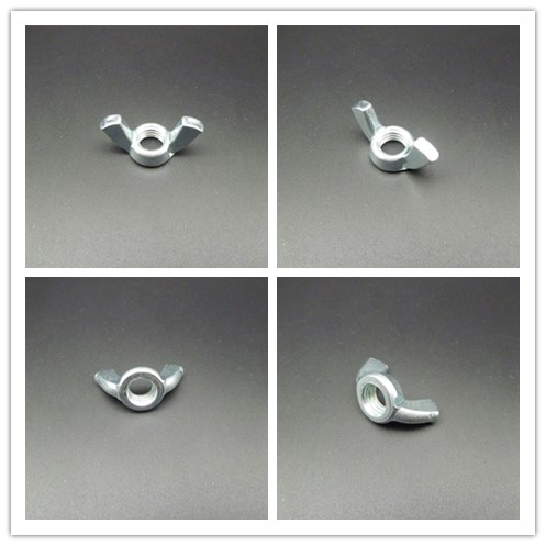 M8-1.5 DIN315 Wing Nut,Metric,Grade 8.8 Zinc Plating,Carbon Steel