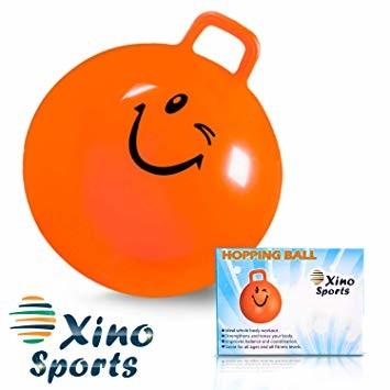 45cm Inflatable Space Hopper Ball Toy Bouncer Improve Balance Strength