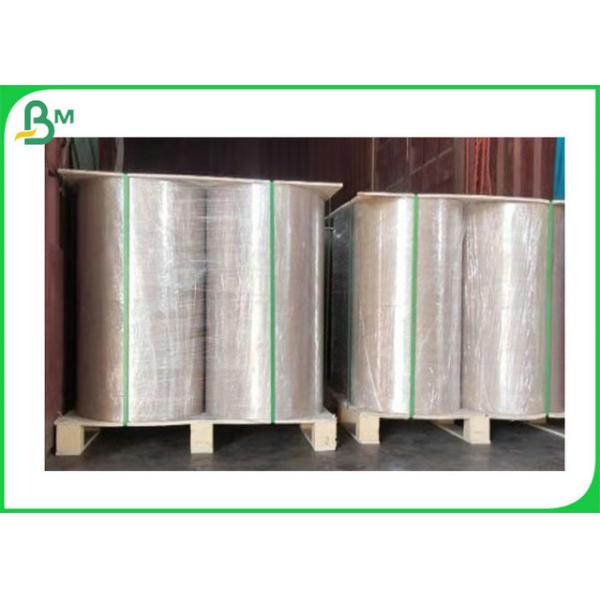 FSC Approved Brown Kraft Paper Roll For Making Cake Package Box Чистая пища Сатэти Коричневый Kraft Paper Roll для изготовления торта Пакетная коробка
