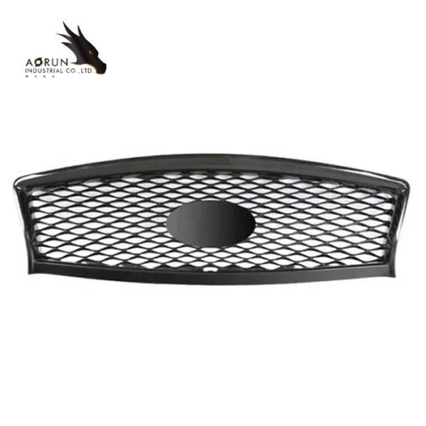 Auto Parts Car Front Bumper Grille Upper Chromed Grille For Ford Ecosport 2018 2019 2020 2021 2022
