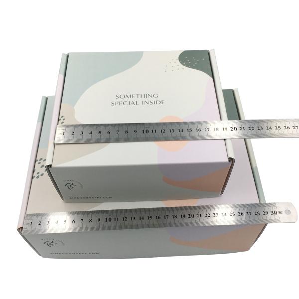 Shipping Corrugated Cardboard Gift Boxes Folding 4C Printed  300gsm C1S
