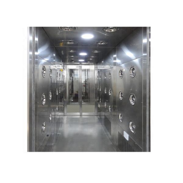 3 - 6 Person Auto Door Cleanroom Air Shower For Automotive Industry