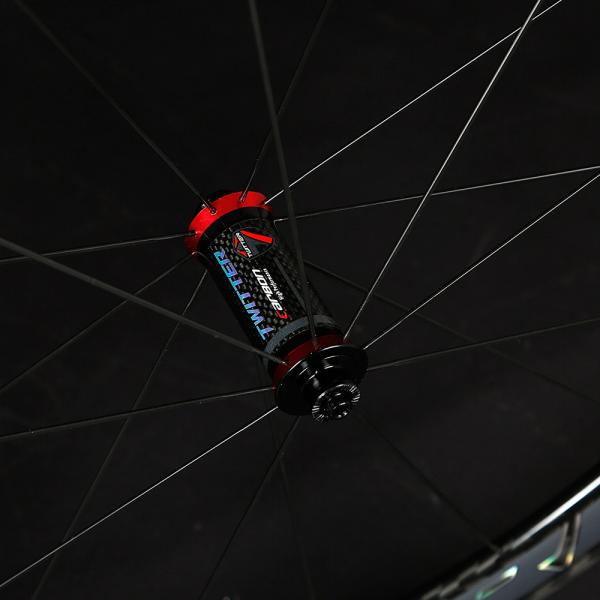 легковес ширины Wheelset 25mm велосипеда дороги углерода оправы 12K высокопрочный