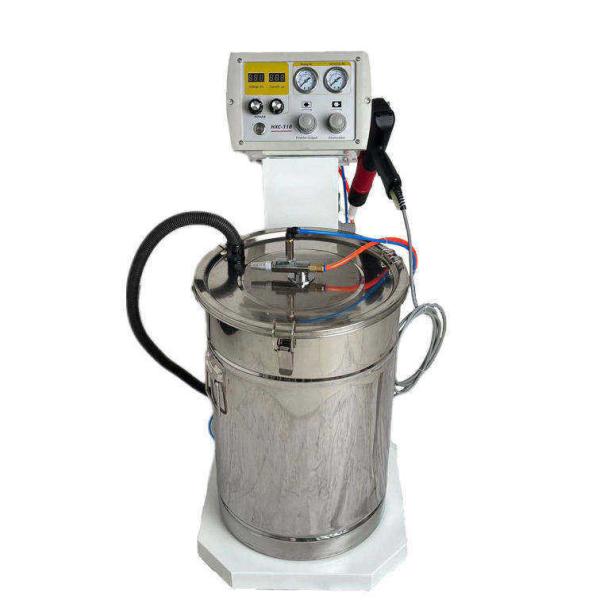 Máquina de revestimento de superfície metálica por pó de adsorção a vácuo por electrostática HXC-310