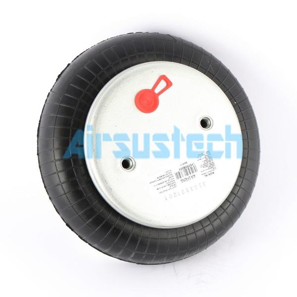 Contitech Industrial Style FS200-10 Suspensión de resorte de aire M8 pernos de aire