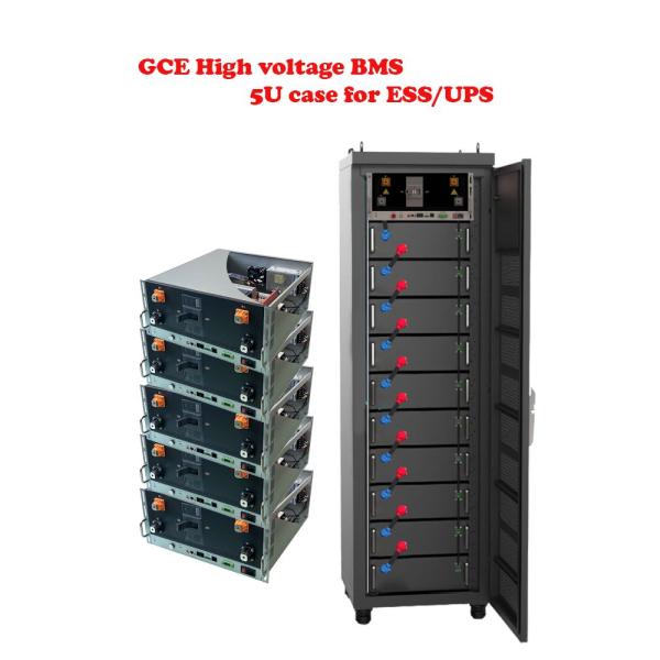 GCE Высокое напряжение 225S 720V 400A Релевое решение Master Slave BMS с 15 сериями BMU для LFP NMC LTO BESS UPS PCBA