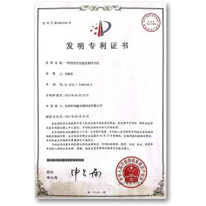 Dongguan HX Fiber Technology Co., Ltd Сертификации