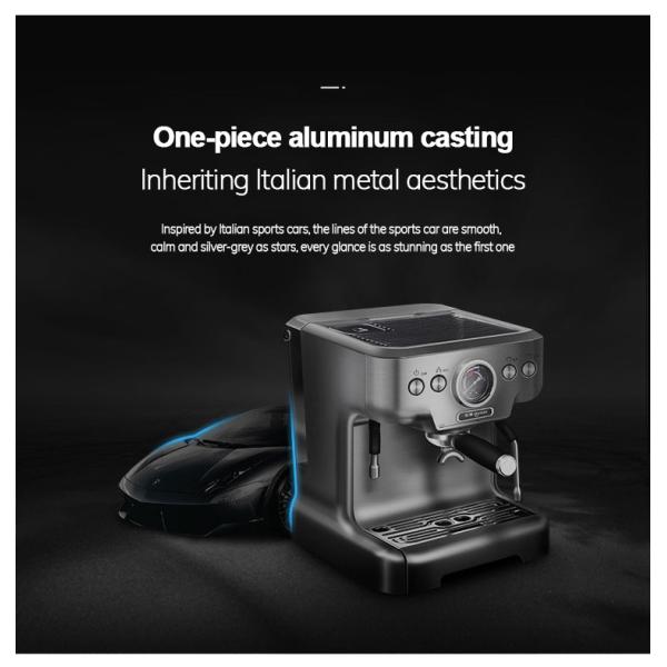 Stainless Steel Small Espresso Coffee Machine 2.7L 1250W
