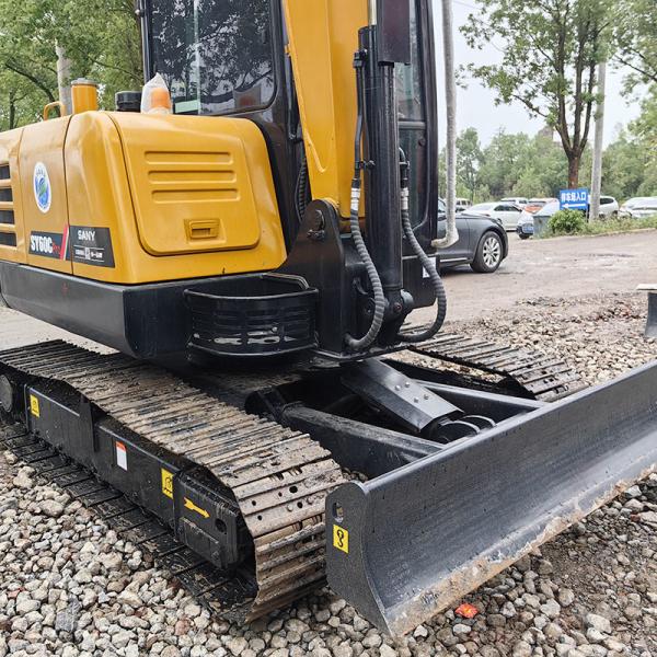 SANY SY60 Used Crawler Excavator 36kw Rated Power Small Size Digger Excellent Condition
