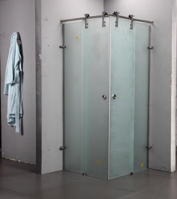 Portátil interior de gelo vidro temperado porta deslizante chuveiro inteiro Sala de vidro OEM