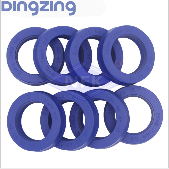 Taiwan DINGZING DZ Polyurethane Hydraulic Rod Seal Standard Size UN Seal with 35MPa Pressure